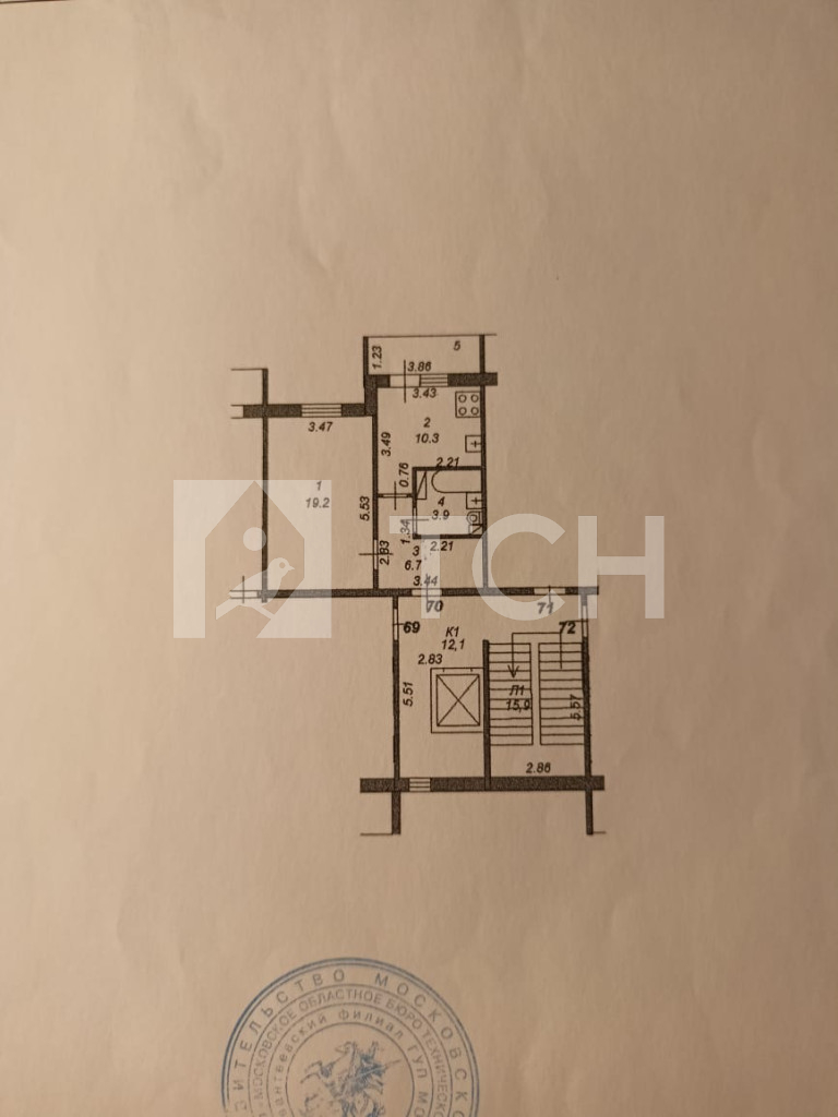 1-комн. Квартира, Ивантеевка, улица Толмачёва, 25, #id508631 — купить по  цене 5 400 000 руб.