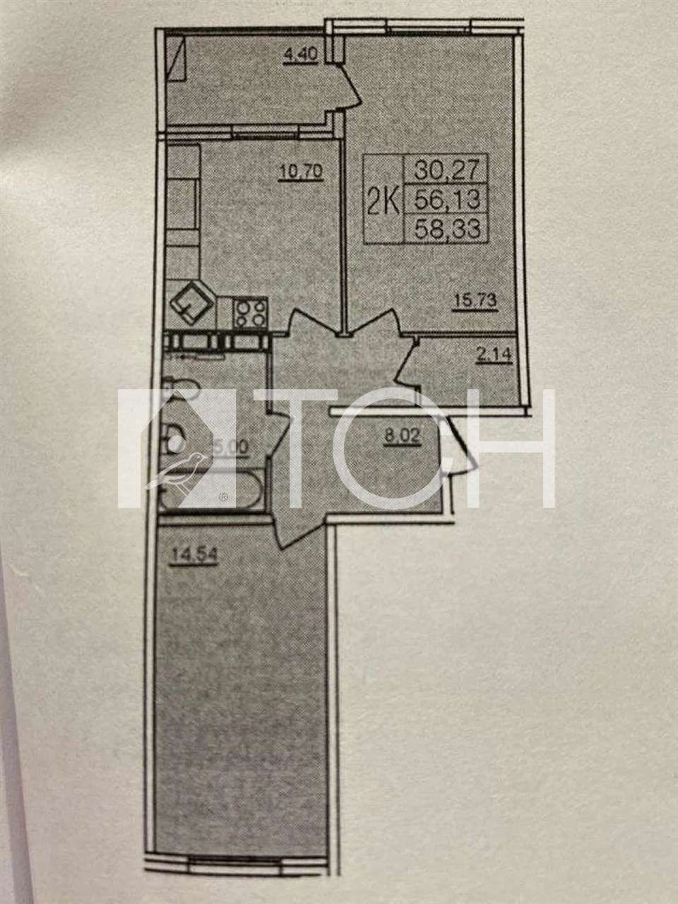 2-комн. квартира, Щелково, мкр Финский, 1а #id298260 — купить по цене 7 000  000 руб.