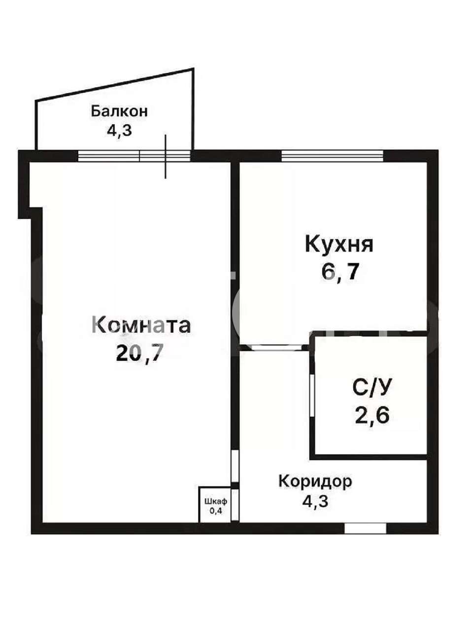 1-комн. квартира, Москва, проезд Дежнева, 19к2 #id295829 — купить по цене 8  800 000 руб.