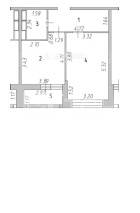 1-комн. Квартира, Королёв, Советская улица, 47к3, #id624886