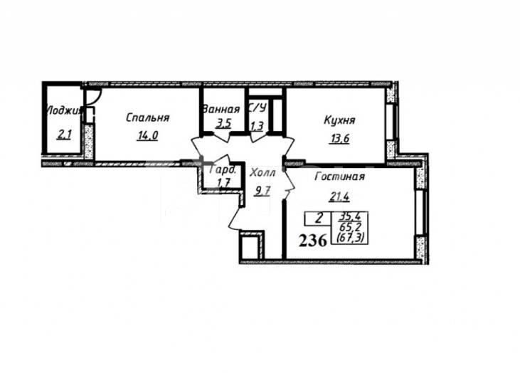 Квартира, Солнечногорск, улица Маркина, 17, #id374951