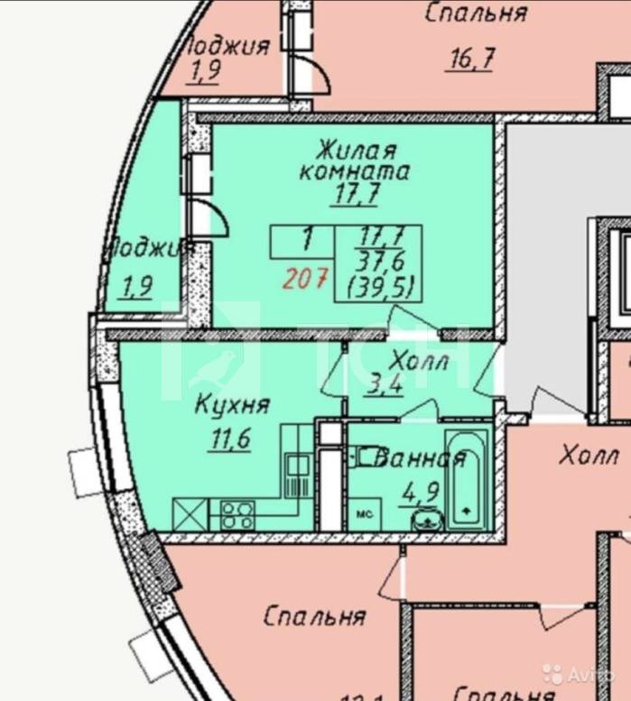 Квартира, Солнечногорск, Красная улица, 56, #id632092