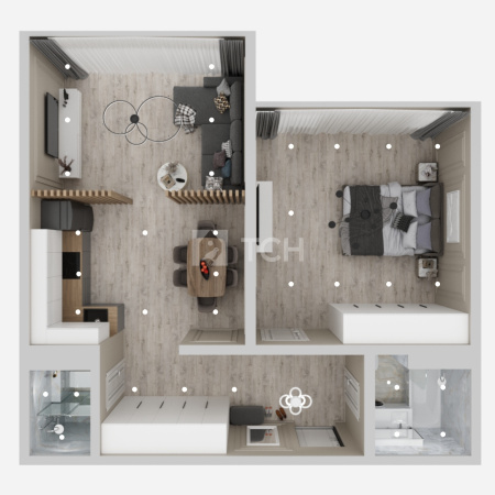 2-комн. квартира, Краснодарский край, посёлок городского типа Дагомыс, Батумское шоссе, 69/1Б, #id1357890