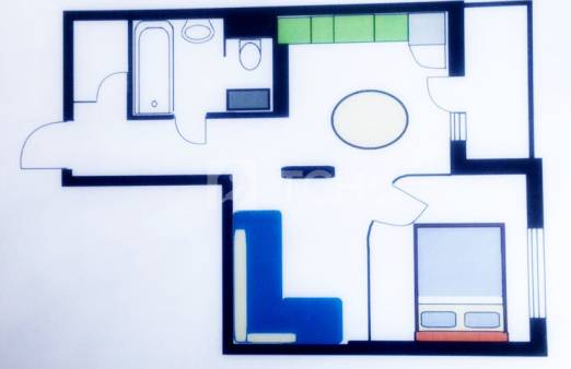 1-комн. квартира, Мытищи, улица Борисовка, 18, #id1294643