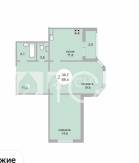 2-комн. квартира, Королёв, улица Маяковского, 18Б, #id2321361