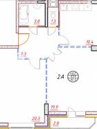 2-комн. квартира, Ивантеевка, ул Рощинская, 9 #id300999