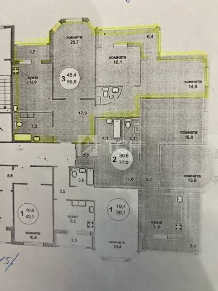 3-комн. квартира, Королёв, улица Мичурина, 27к3, #id1900118