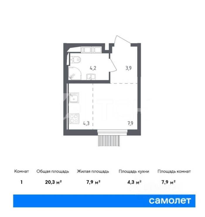 Квартира, Мытищи, 1-й Стрелковый переулок, к2, #id582733