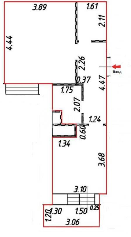 1-комн. квартира, Балашиха, улица Разина, 1А, #id989783