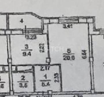 1-комн. квартира, посёлок городского типа Свердловский, Заречная улица, 7, #id1856431