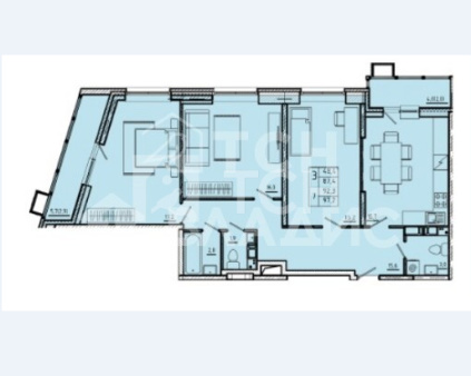 3-комн. квартира, Королёв, Советская улица, 47к9, #id1636072