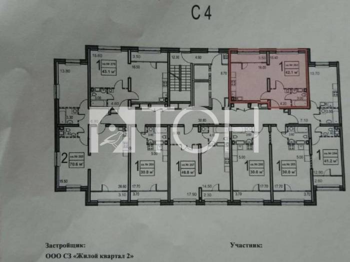 1-комн. квартира, Пушкино, ЖК Серебро, к3 #id287381