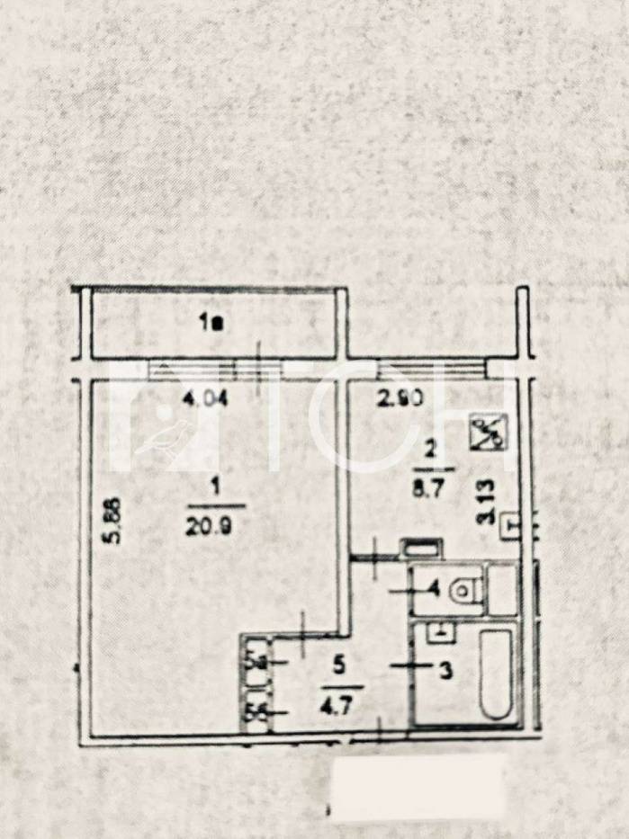 1-комн. квартира, Москва, алл Березовая, 7 #id283458