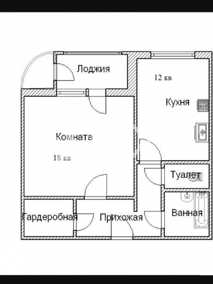 1-комн. квартира, Королев, ул Калининградская, 17к1 #id279586