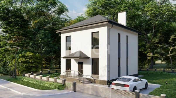 Дом, г.о. Пушкинский, коттеджный посёлок Жюльверн, 55, #id704578