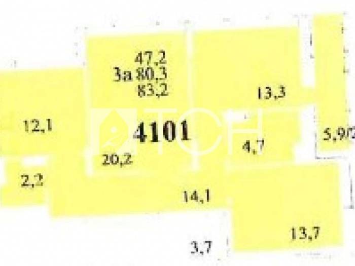 3-комн. квартира, Свердловский, ул Строителей, 22 #id283342