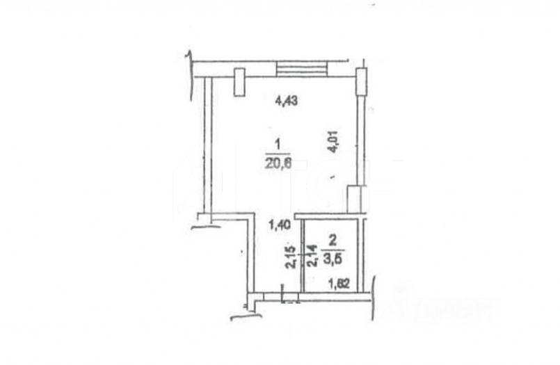Квартира-студия, Ивантеевка, Рощинская улица, 9, #id387382