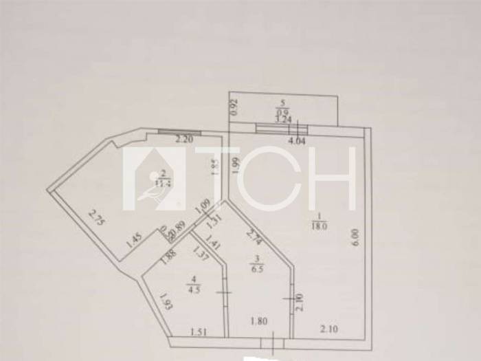 1-комн. квартира, Ивантеевка, ул Бережок, 7 #id297219