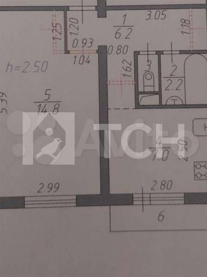 1-комн. Квартира, городок Софрино-1, городок Софрино-1, 36, #id361384