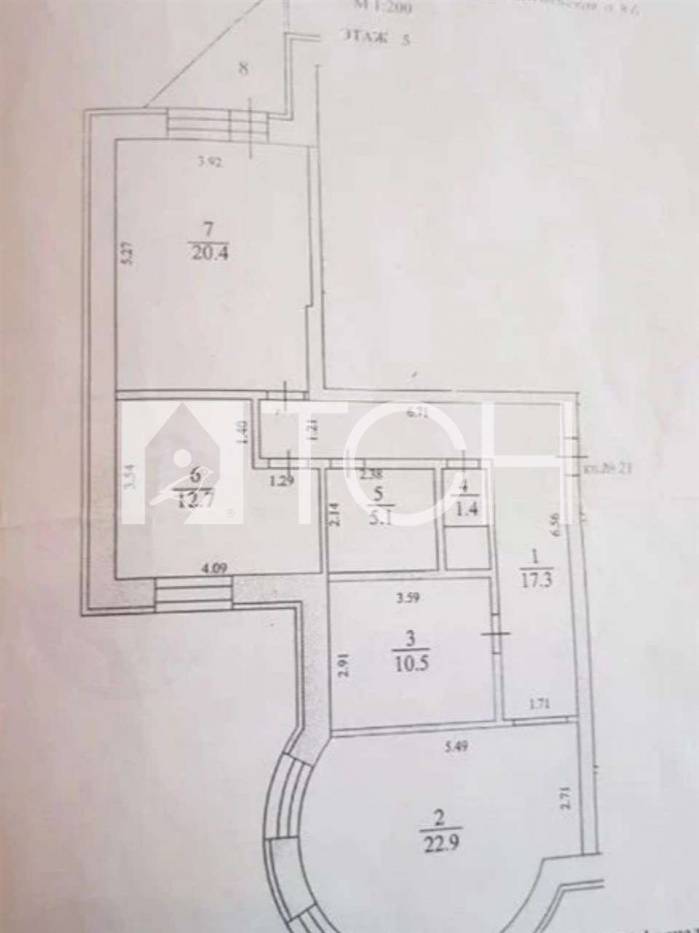 3-комн. квартира, Щелково, ул Комсомольская, 8Б #id262572
