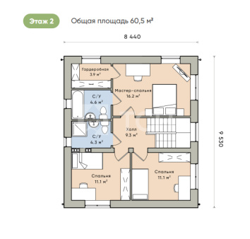 Дом, г.о. Королёв, Королёв, улица Ватутина, 6, #id780787