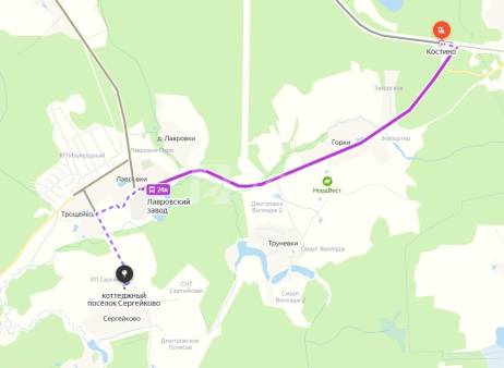 Земельный участок, Дмитровский г.о., деревня Сергейково, #id1608937