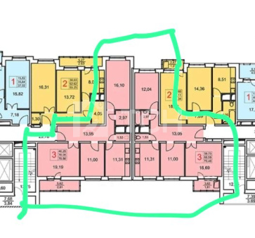 3-комн. квартира, Мытищи, Советская улица, 3А, #id1172481