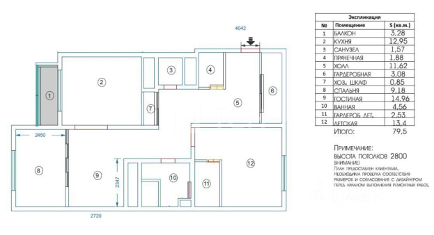 3-комн. квартира, Королёв, Пушкинская улица, 15, #id1232578
