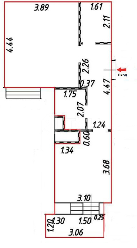 1-комн. квартира, Балашиха, улица Разина, 1А, #id989783