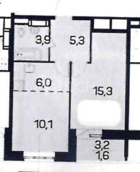 2-комн. квартира, Пушкино, улица Просвещения, 10к2, #id1593261