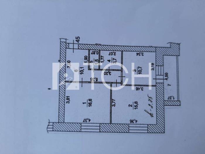 2-комн. квартира, Ивантеевка, ул Ленина, 14 #id269417