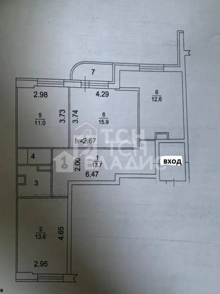 3-комн. квартира, Щёлково, 10к2, #id1757994