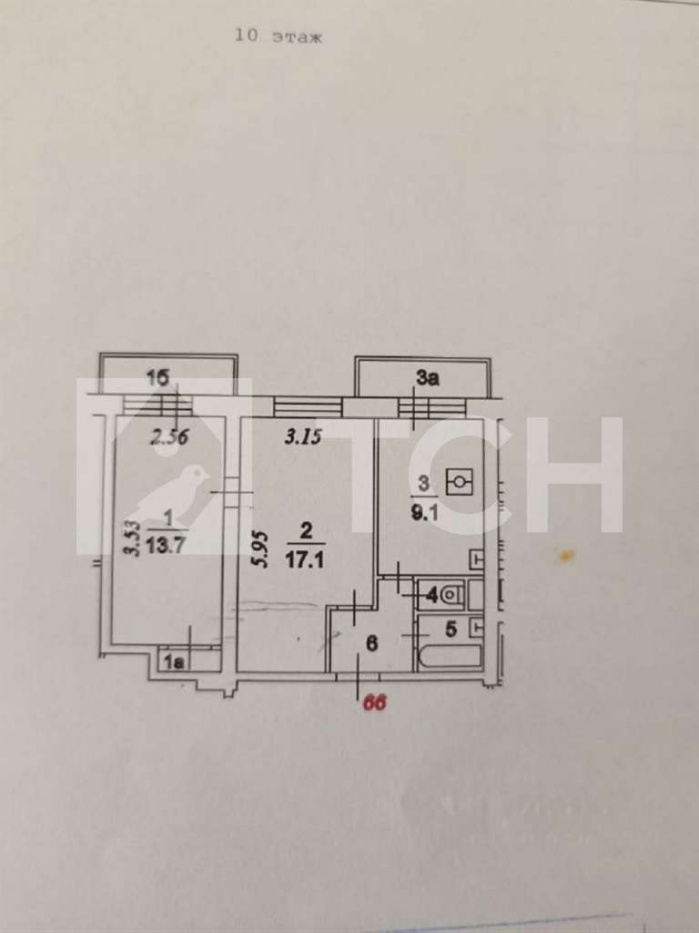 2-комн. Квартира, Москва, улица Малыгина, 11, #id359453