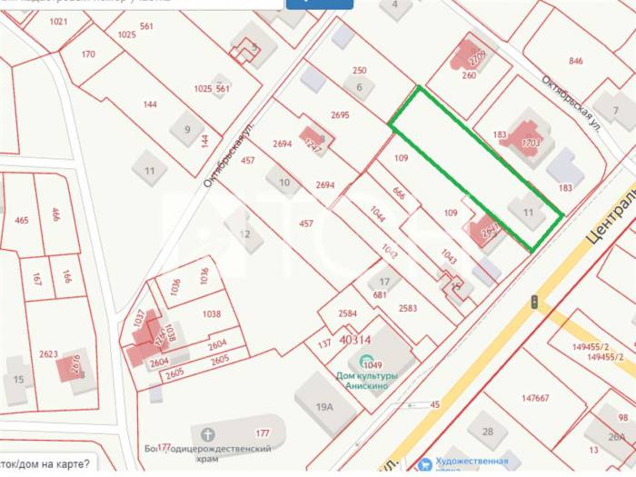 Участок, Лосино-Петровский, ул Центральная #id274477