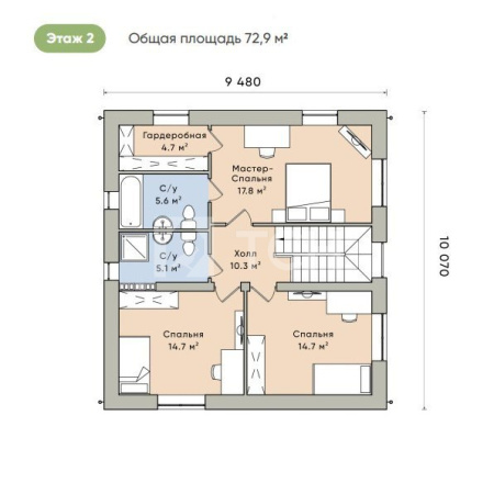 Дом, г.о. Королёв, Королёв, улица Ватутина, 9, #id779845